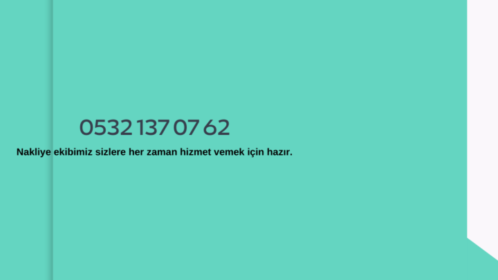 İZNİK EVDEN EVE TAŞIMACILIK | ☎️ (0532) 137 07 62 ☎️ HEMEN ARAYIN